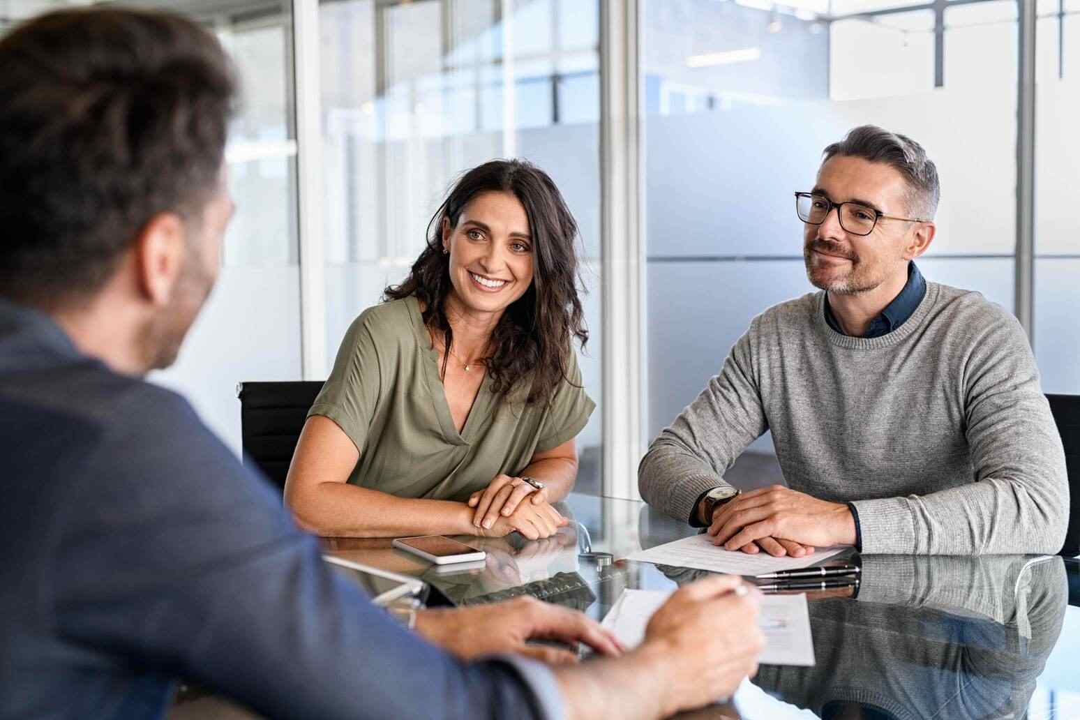 Attorneys of different generations building a relationship