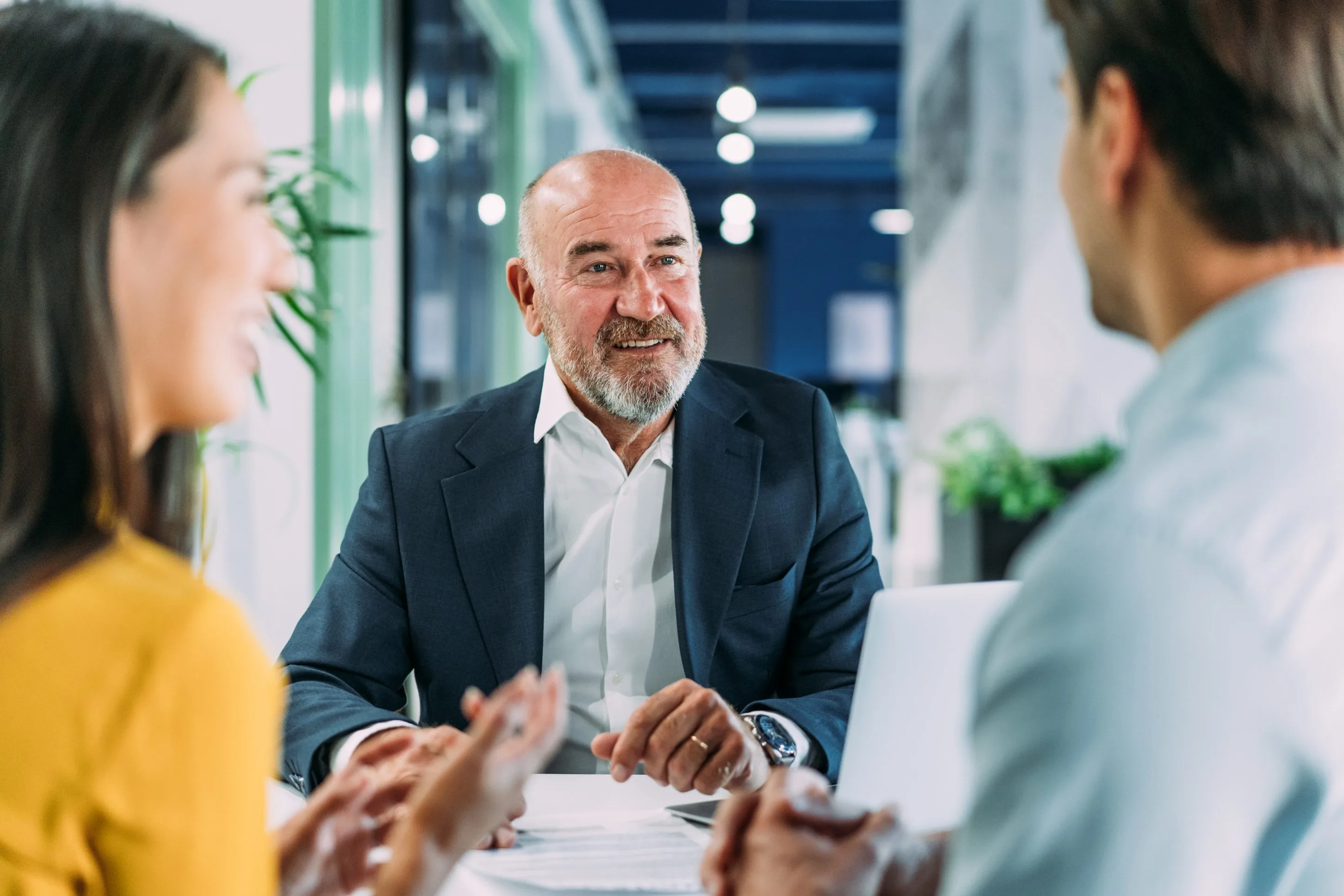 A meeting about an estate and probate litigation matter