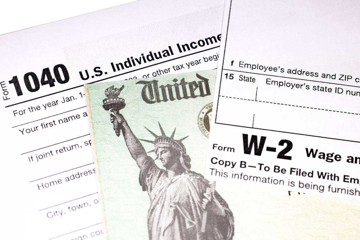 Tax forms used to report attorney referral fee income