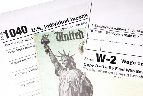 Tax forms used to report attorney referral fee income