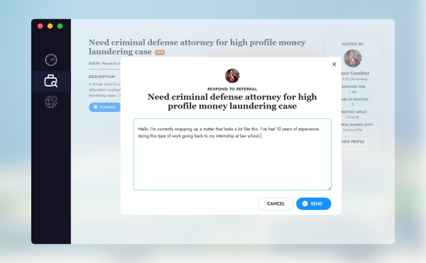 responding to a referral